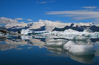 Le Jökulsárlón.