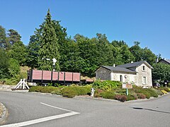 L'ancienne gare d'Affieux.