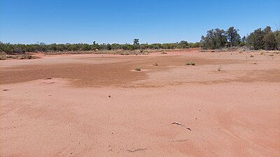 Claypan with small catchment