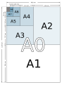 আইএসও ২১৬ এ(ISO 216 A) শ্রেণির কাগজ