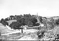 Abu Ghosh 1948. Police station in foreground.
