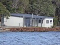 Une cabane en bord de mer, à Walpole en 2023.