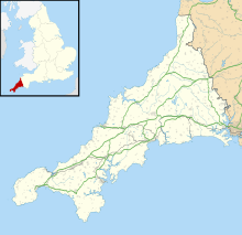 Tregonning Hill is located in Cornwall