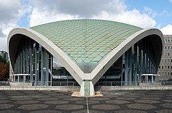 La coupole de l'auditorium de l'opéra de Dortmund.