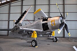 1954 : Douglas AD-4NA Skyraider de l'escadron II/20 Ouarsenis (guerre d'Algérie).