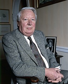 Heath in a portrait photograph taken at his Salisbury home