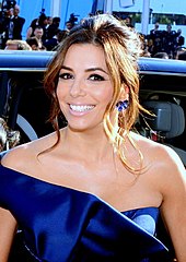 According to DNA testing, Eva Longoria's Mexican-American ancestry consists of 70% European, 27% Asian and Indigenous and 3% African origin.[172]