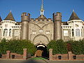 The drawbridge entrance