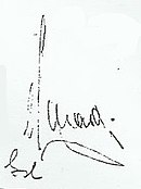 Firma di Eduardo Ernesto Lonardi Doucet