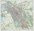 Map of the city of Heerenveen (2014)