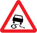 Slippery road