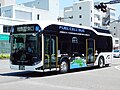 福島支店に導入された燃料電池バス （2023年7月撮影） Y530-22530