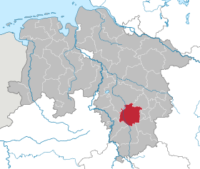 Localisation de Arrondissement de Hildesheim