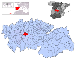 Malpica de Tajo – Mappa