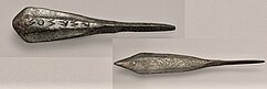 Phoenician arrowheads with inscriptions (12th–11th century BC)