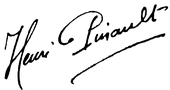 signature de Henri Pinault