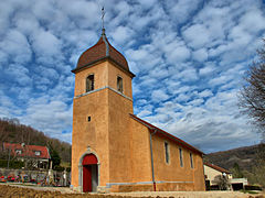 L'église rénovée.