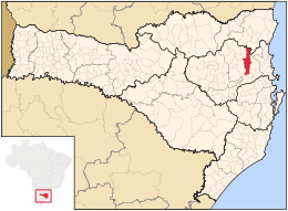 Blumenau – Mappa