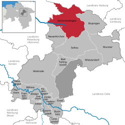 Schneverdingen – Mappa