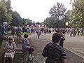 Общественное мероприятие в центре парка