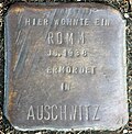 Stolperstein für einen Romm (Thieboldsgasse 88)