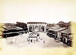 Teen Darwaza in 1866