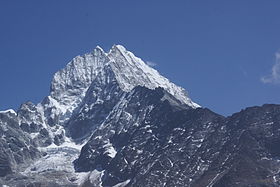 Le Thamserku depuis Khumjung