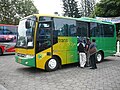 Trans Jogja Bus. A bus rapid transit system in Yogyakarta city.