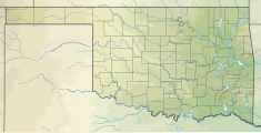 Lake Yahola (Oklahoma) is located in Oklahoma