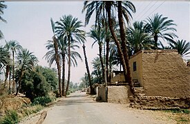 Valley of the Nile near Luxor, Egypt