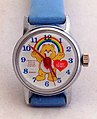 In the 1980s, Care Bears were popular for children and seen on greeting cards, clothing items, accessories and other merchandise.