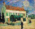 Van Gogh: White House at Night (1890), Hermitage Museum