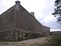 Die Bastionärbefestigung vor dem Hauptbau