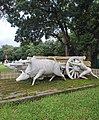 "সংগ্রাম" - জয়নুল আবেদিনের কাজের উপর ভিত্তি করে ভাস্কর্য