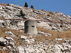 A pillbox in Balaklava, Crimea.