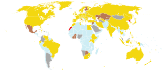 Map displaying countries that won medals during 2020 Summer Olympics