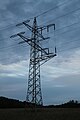 Abzweigmast der 110-kV-Leitung Metzigen-Nehren über den eine Verbindung zur Anlage 0704 möglich war