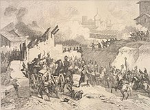 Mort d'Alexis Joseph Delzons à la bataille de Maloyaroslavets