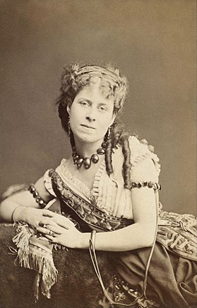 68. Caroline Hill as Mirza in W. S. Gilbert's The Palace of Truth