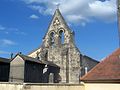 Vue extérieure de l'église Sainte-Catherine (juillet 2015)