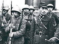 Soldiers of the Collaborationist Chinese Army with SIG Bergmanns