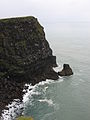 Cliffs in southeastern Iceland