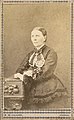 Frederick H. Coldrey (c. early 1870s) Carte de Visite portrait of a woman.