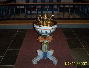 Baptismal font