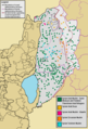 Demographic map of Quneintra Governorate (Golan Heights) before the 1967 six day war