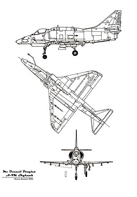 vue en plan de l’avion