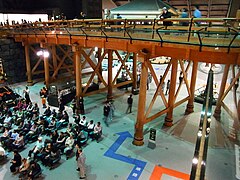 日本橋の再現（2010年10月撮影）