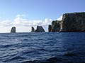 Image 5The Forty-Fours viewed from the north; the leftmost islet is the easternmost point of New Zealand. (from Geography of New Zealand)