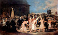 A Procession of Flagellants, Goya, 1812–1819
