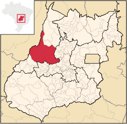 Location in Goias state